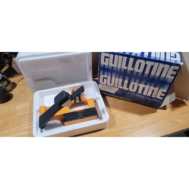 Guillotine Super 8mm Film SPlicer
