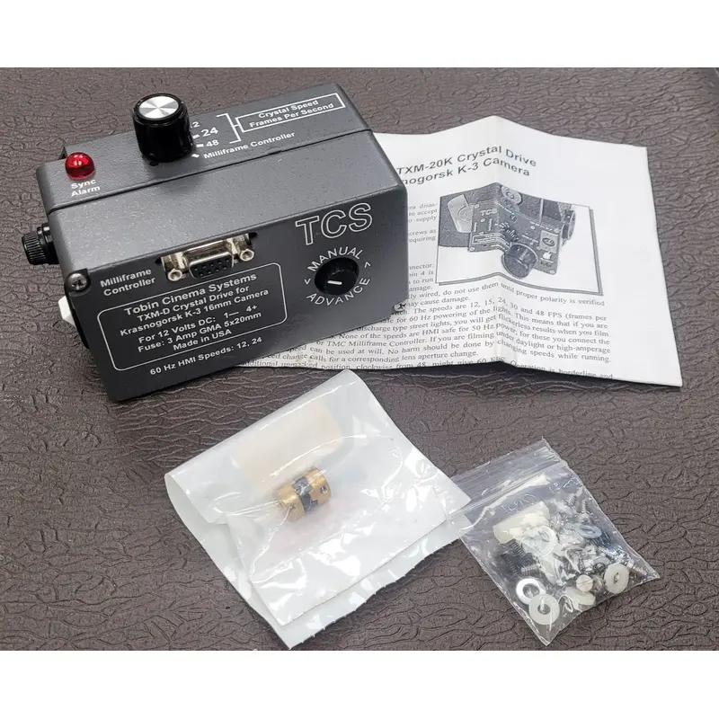 TCS TXM-D Crystal Drive for Krasnogorsk K-3 16mm Film Cameras