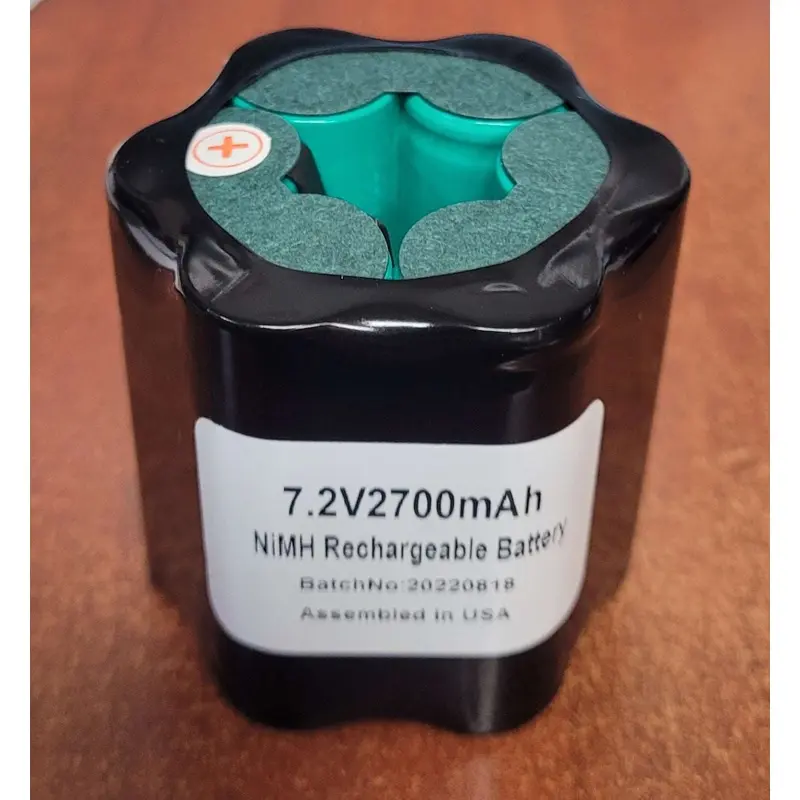 Beaulieu 7.2 Volt 2700mah NiMh Battery Pack for R-16 Powergrip Onboard battery Large