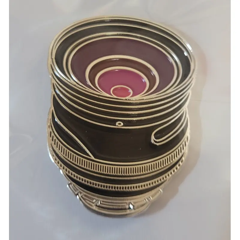 Cinema Style Lens Enamel Lapel Pin -Limited Edition
