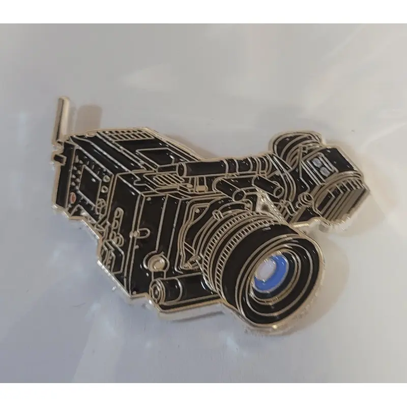 Digital Camera Lens Enamel Lapel Pin -Limited Edition