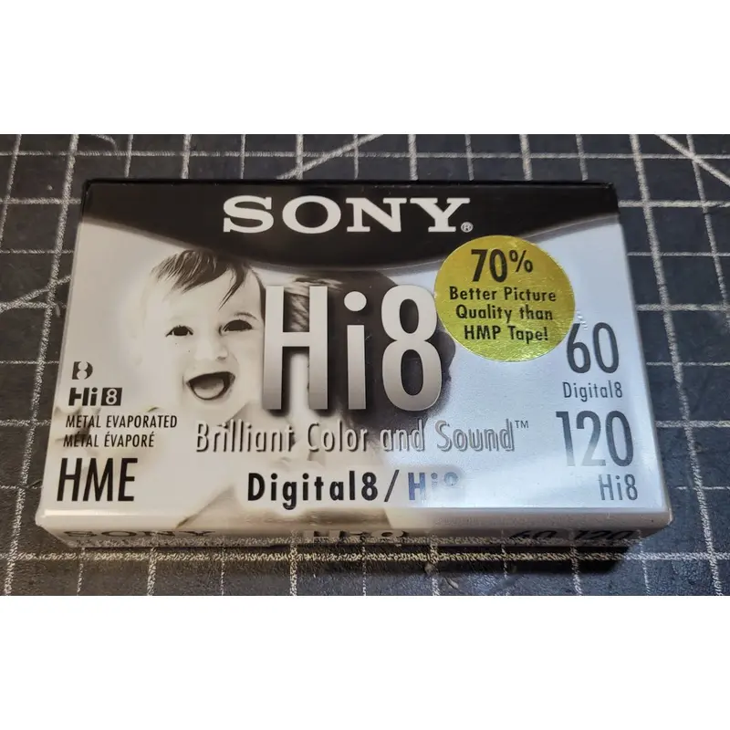Sony Hi8 60 Min HME Camcorder Tape