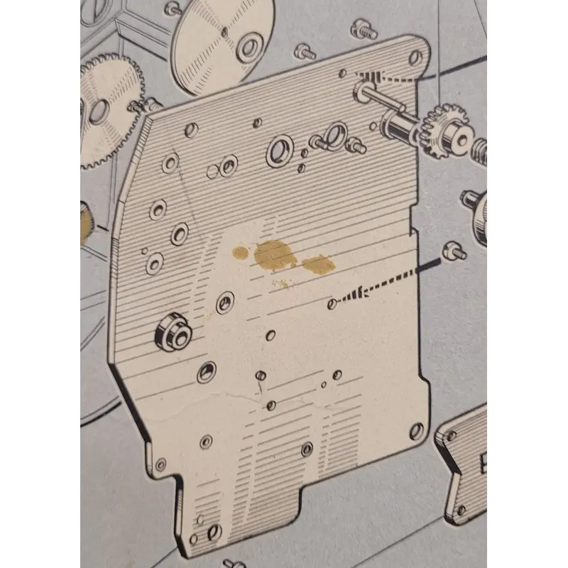 Bolex Lower Main Plate