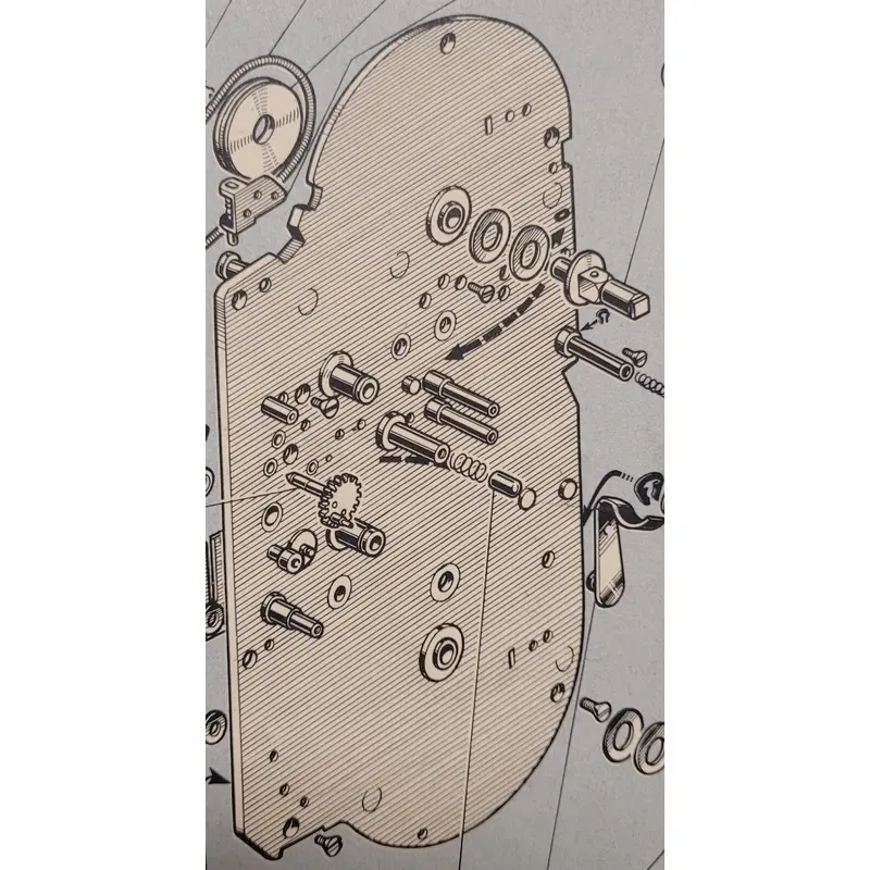 Bolex Upper Main Plate