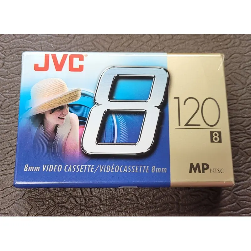 JVC 8MM MP 120 Cassette