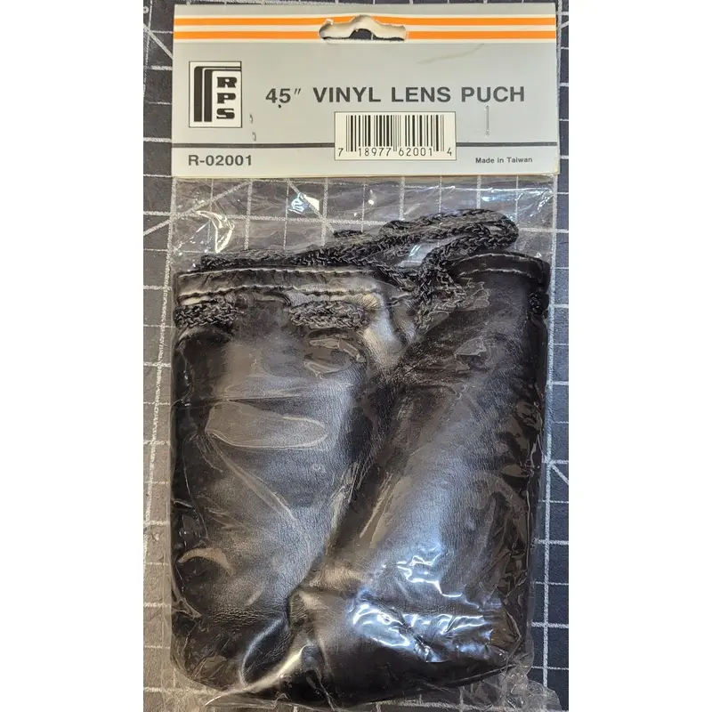 RPS Vinyl Padded Lens Pouch Protective Case 45" R-02001 Black