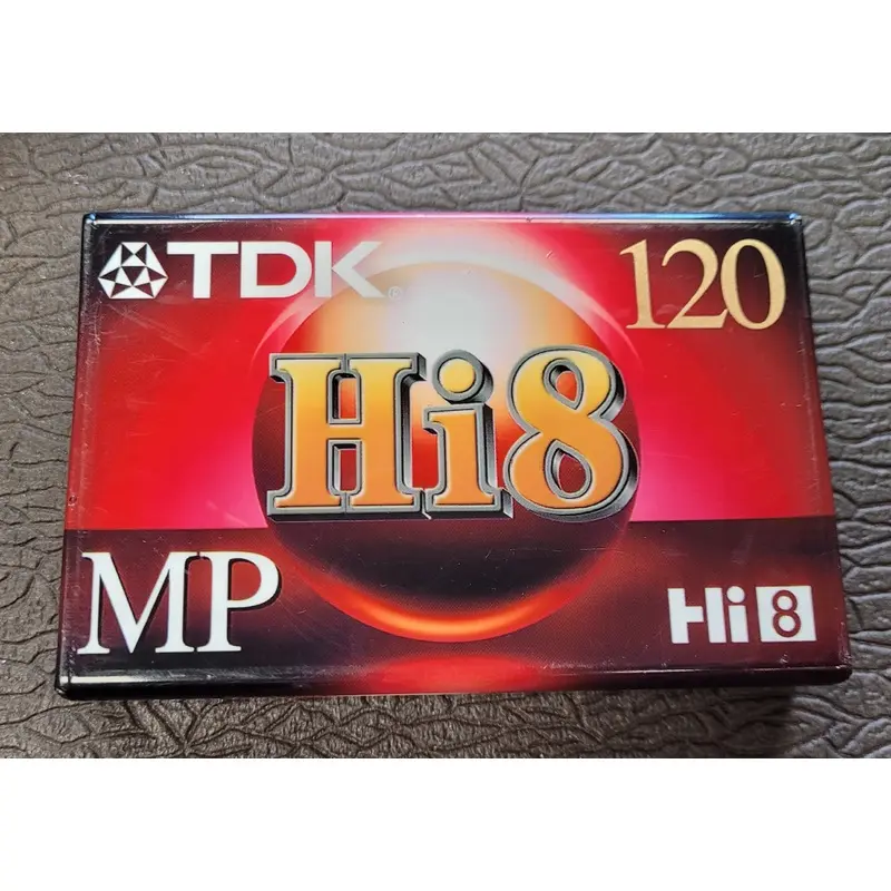 TDK Hi8 MP 120 Cassette