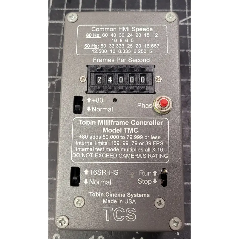 Tobin Cinema Systems (TCS) Tobin Milliframe Controller (TMC)