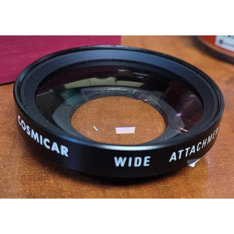 Cosmicar Wide Angle Attachment WA-2 80027 for 12.5mm Lens