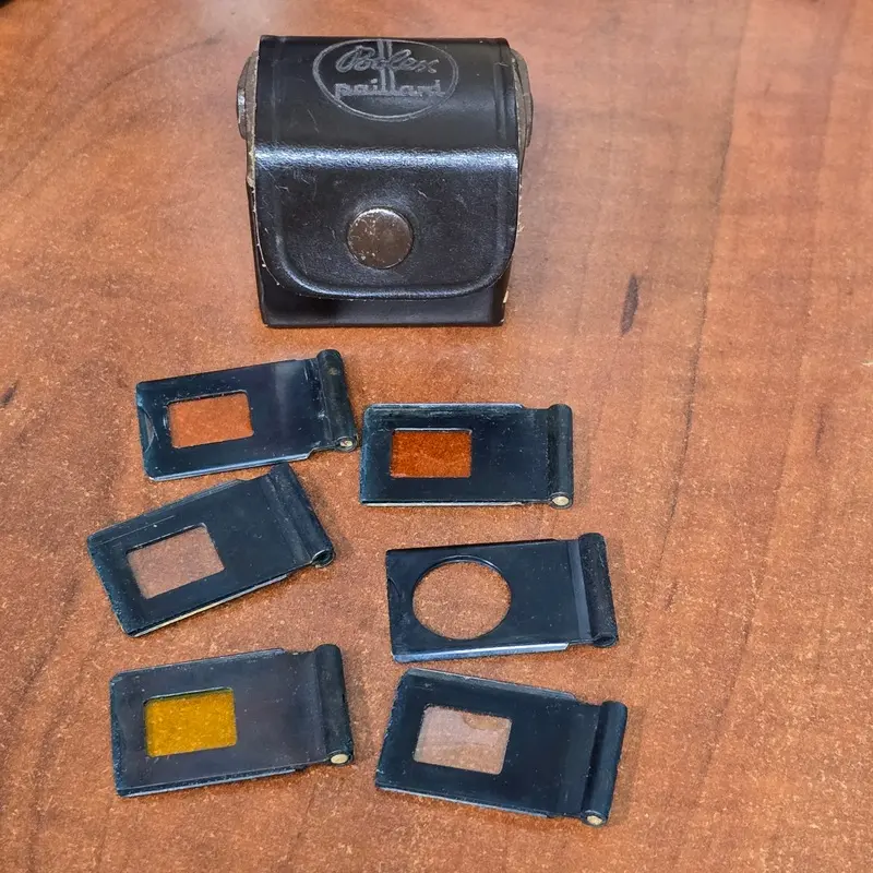 Bolex Gel filter Frame Holder Set of 6 for Older Non Reflex Bolex Model Cameras