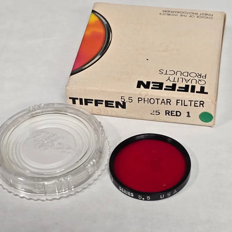 Tiffen Photar Series 5.5 Red 1 #25 Filter