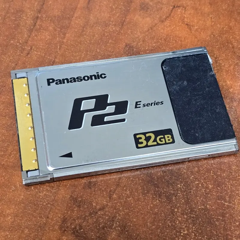 Panasonic 32GB E-Series P2 Card ( AJ-P2E032XG ) S# AOR12F0660