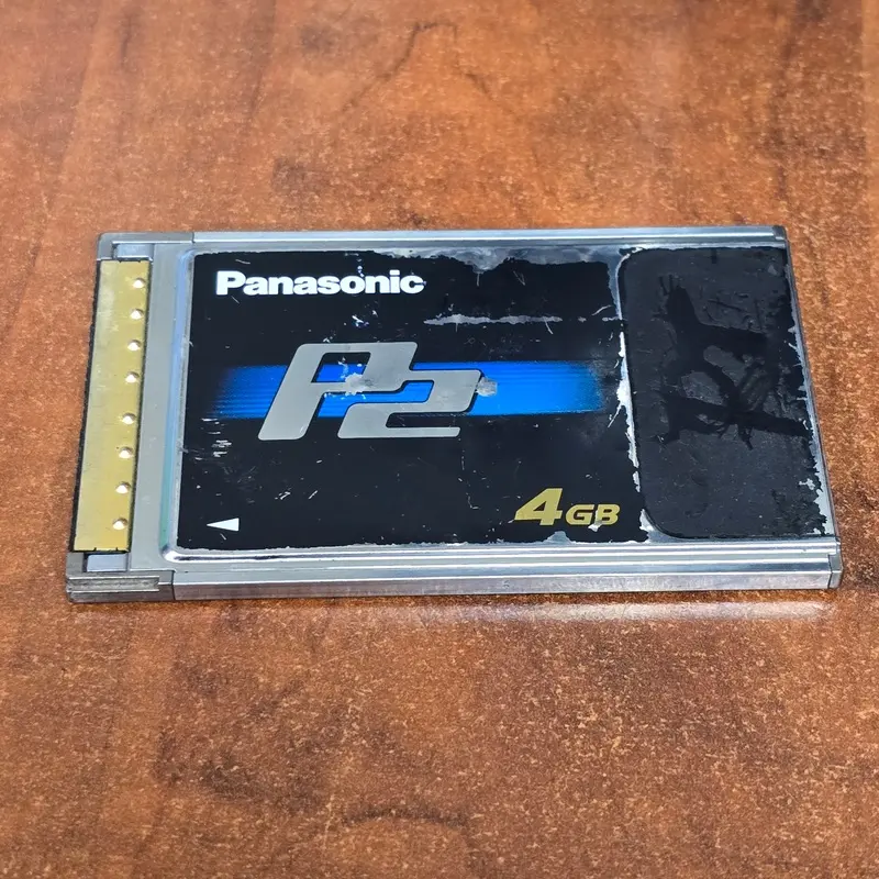 Panasonic 4GB P2 Card ( AJ-P2C004HG ) S# ABC05K0065
