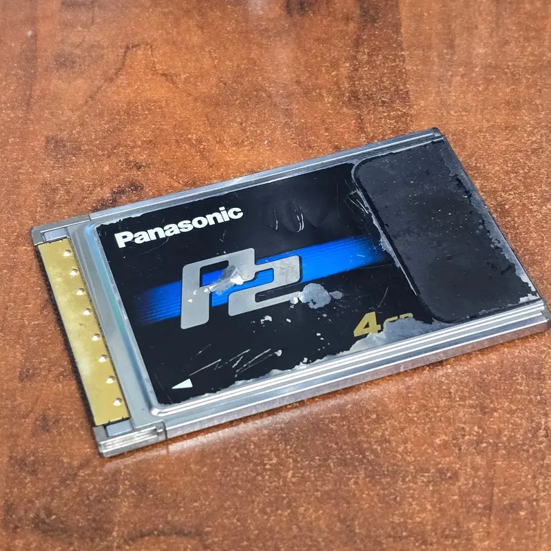 Panasonic 4GB P2 Card ( AJ-P2C004HG ) S# ACC05K1961