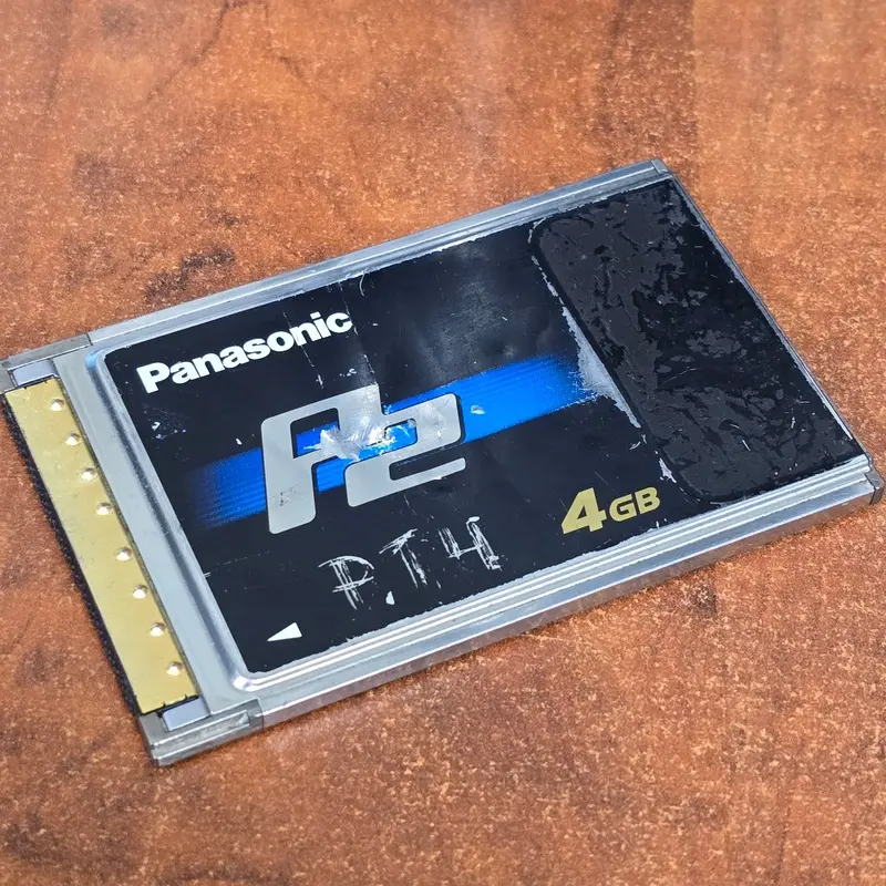 Panasonic 4GB P2 Card ( AJ-P2C004HG ) S# ACC05K2434