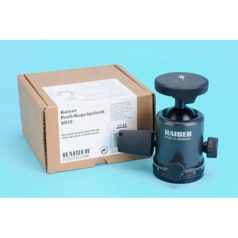 Kaiser Fototechnik 6012 Professional Ball-and-Socket Tripod Head