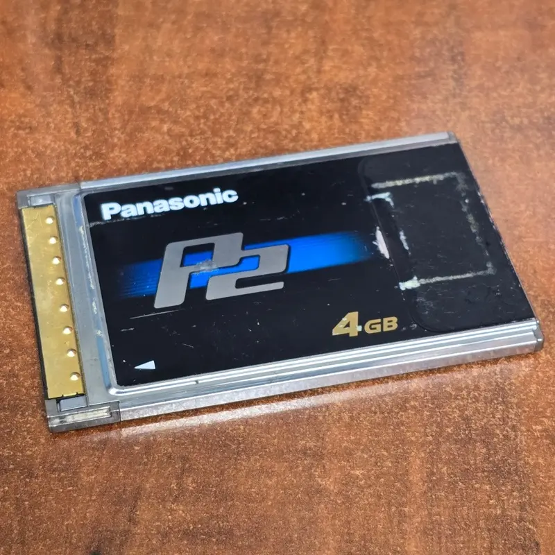 Panasonic 4GB P2 Card ( AJ-P2C004HG ) S# ACC05K2364