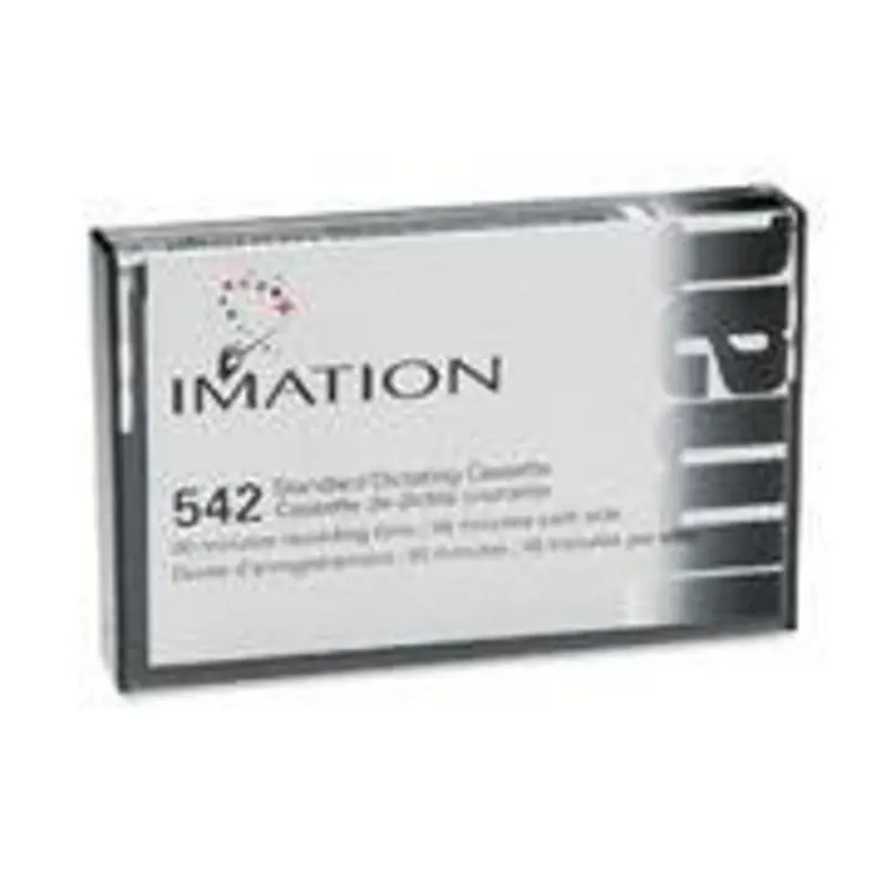 IMATION 542 Standard Dictation Cassette by Imation