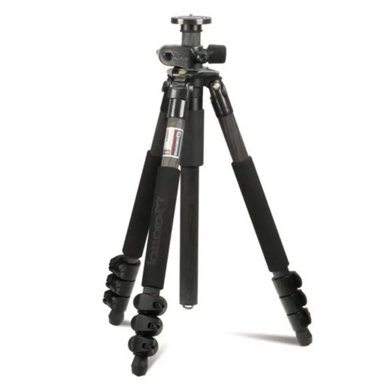 Giottos MTL8350B Professional 4-Section Carbon Tripod with Flip Leg Locks