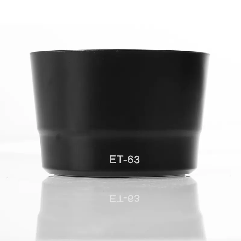 Lens Hood for Canon EF-S 55-250mm f/4-5.6 IS STM Lens Replace 60mm ET-63