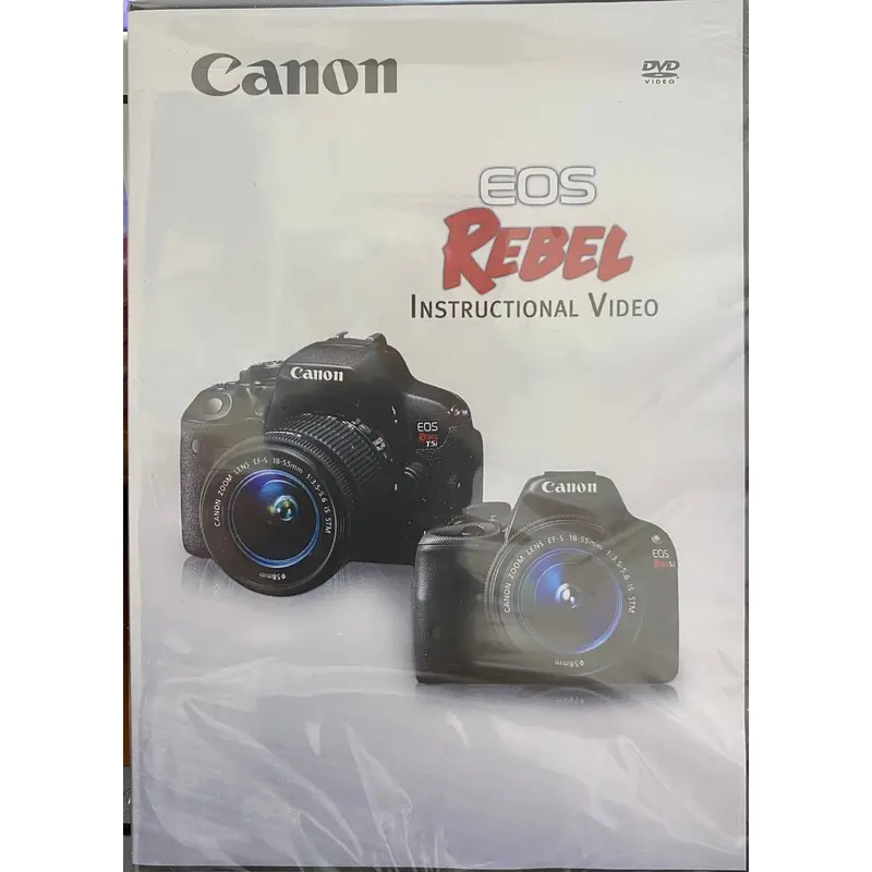 Canon DVD EOS Rebel Instructional Video DVD