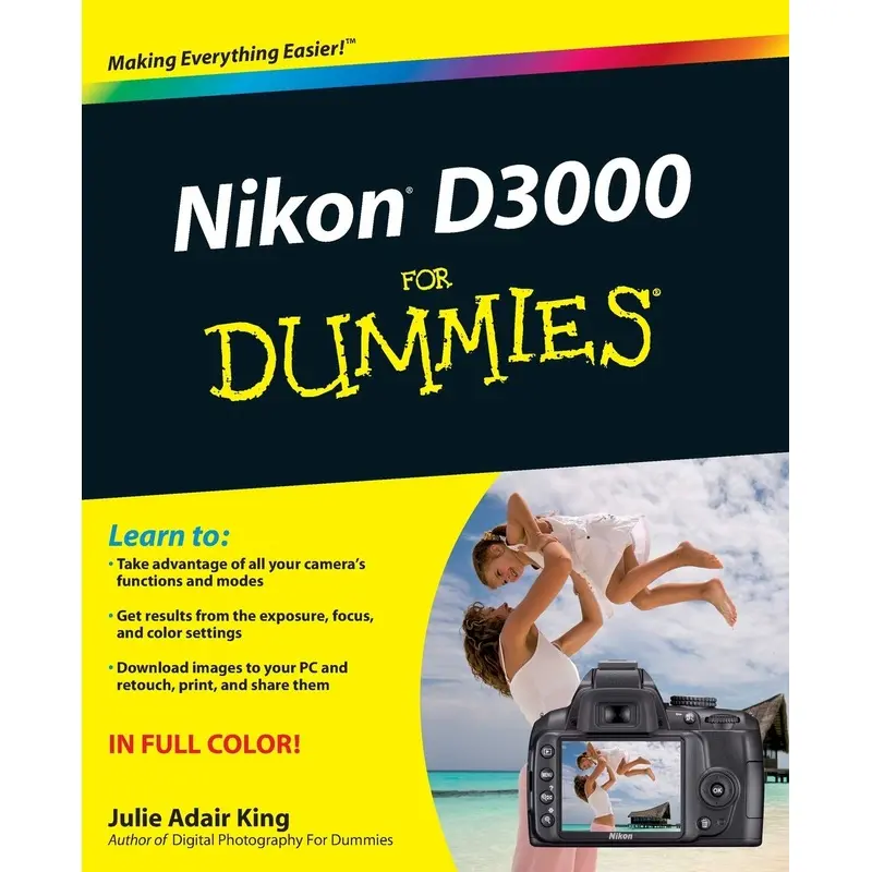 Nikon D3000 For Dummies Paperback