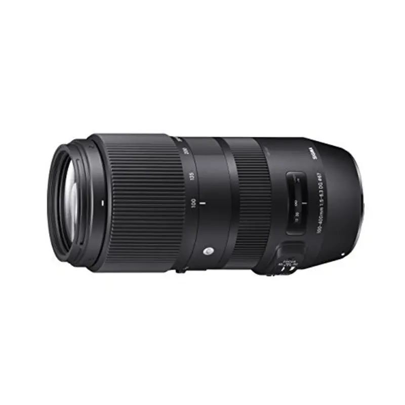 Sigma 100 - 400 mm F5-6.3 DG OS C Canon Fitting HSM Lens - Black