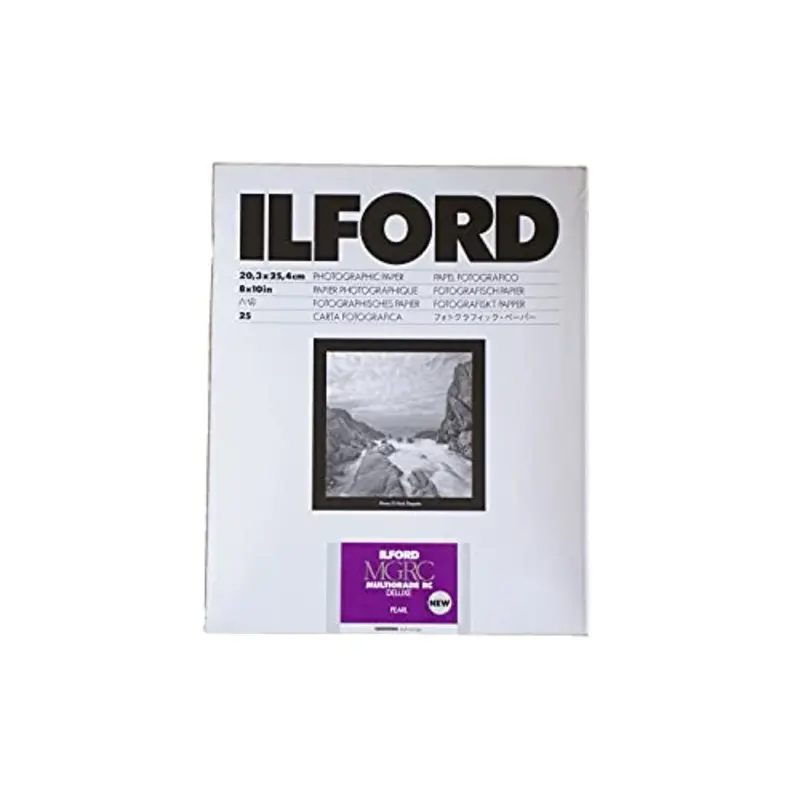 Ilford MULTIGRADE RC Deluxe Paper - Pearl, 8x10" (25 Sheets)