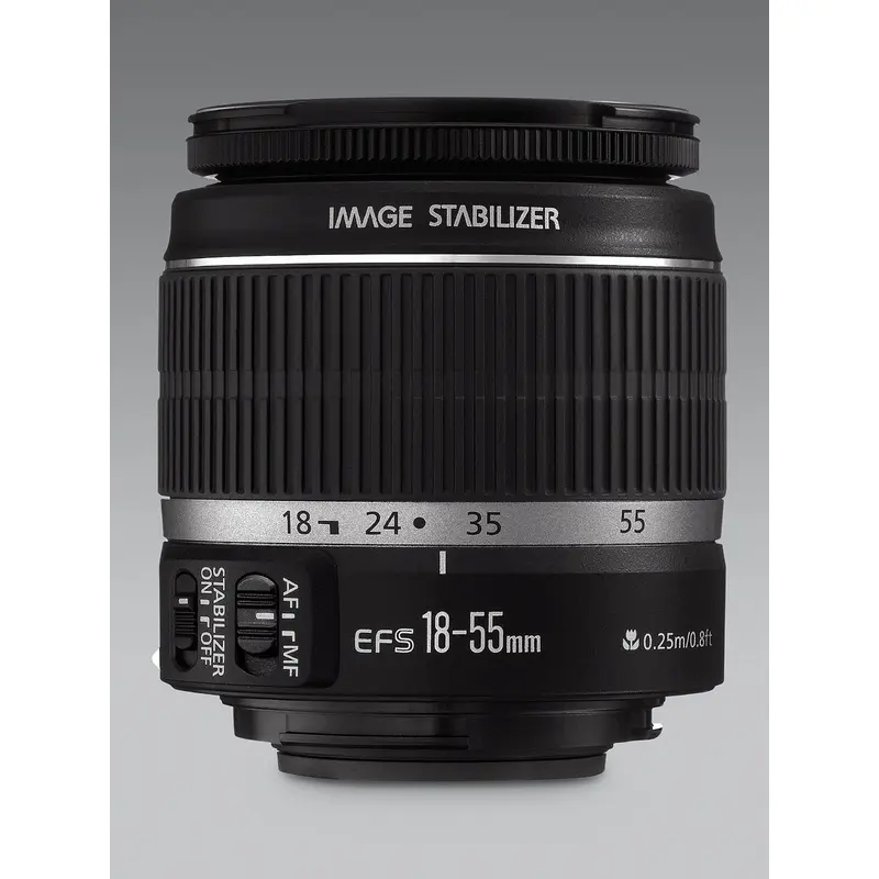 Canon EF-S 18-55mm f/3.5-5.6 IS Lens - White Box