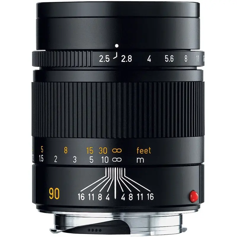 Leica 90mm / f2.5 Black (E46)