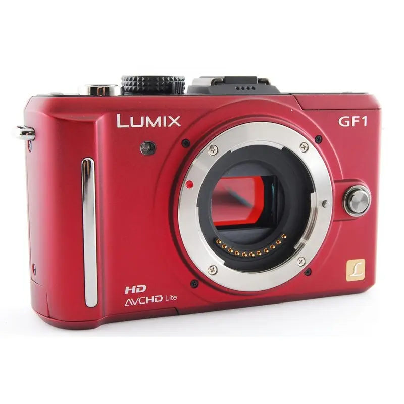 Panasonic Lumix DMC-GF1 Digital Camera Red - Body