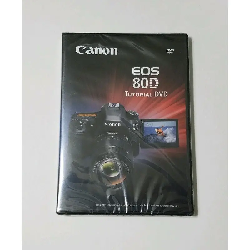 Canon EOS 80D Tutorial DVD