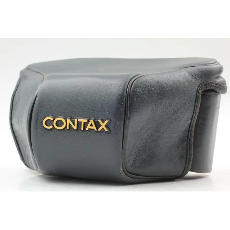 Contax GC-111 Leather Case for G1 Camera with Lens - Used