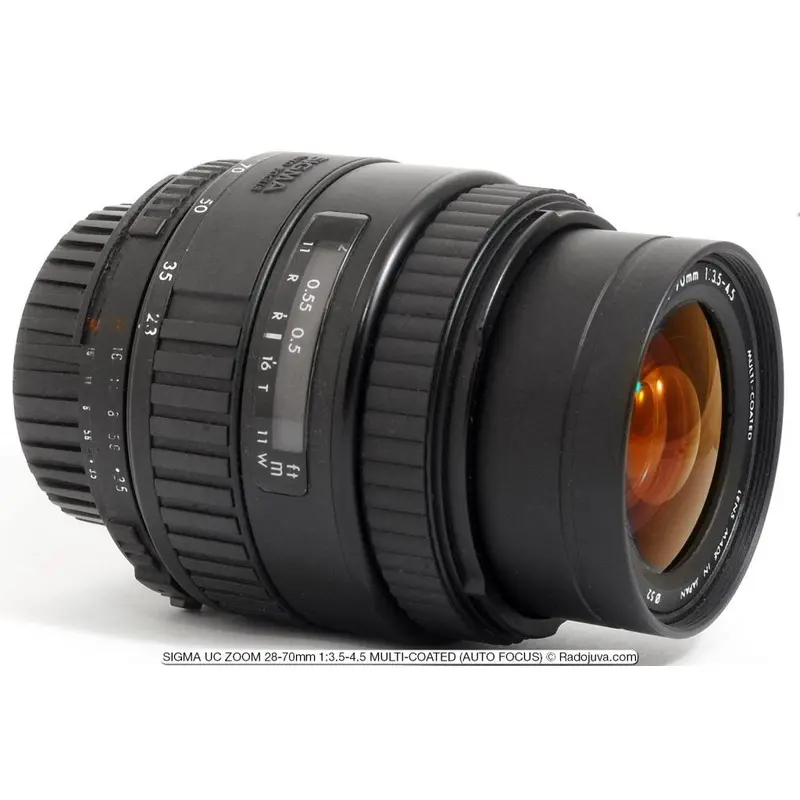 Sigma 28-70mm f/3.5-4.5 UC AF Zoom Lens for Pentax-K and Ricoh XR-P