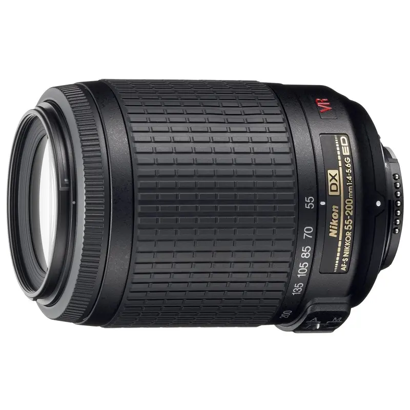 Nikon AF-S 55-200mm f/4-5.6G ED DX VR Nikkor Lens