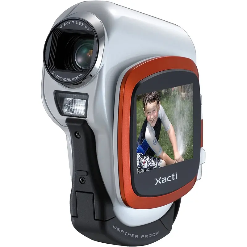 Sanyo Xacti VPC-CA6 Weatherproof Digital Camcorder - Orange
