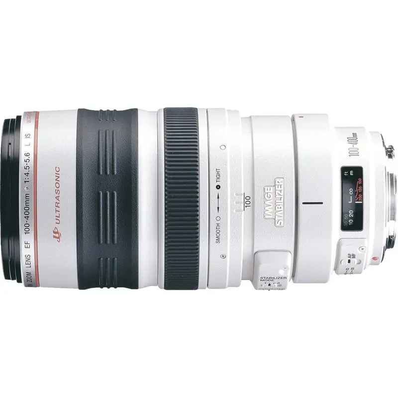 Canon telephoto Zoom Lens EF 100-400 mm F4.5-5.6L USM Full Size Support