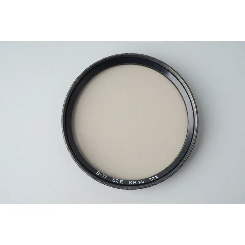 B+W 52mm 52E KR 1.5 1.1x UV Filter - Used