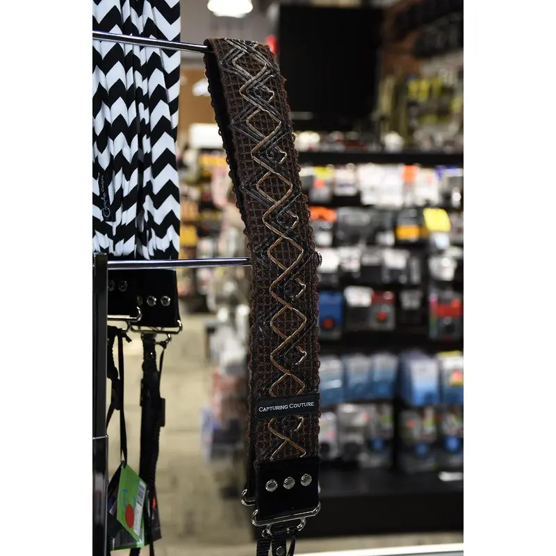 Capturing Couture (Dakota Teak 2in) Camera Neck Strap