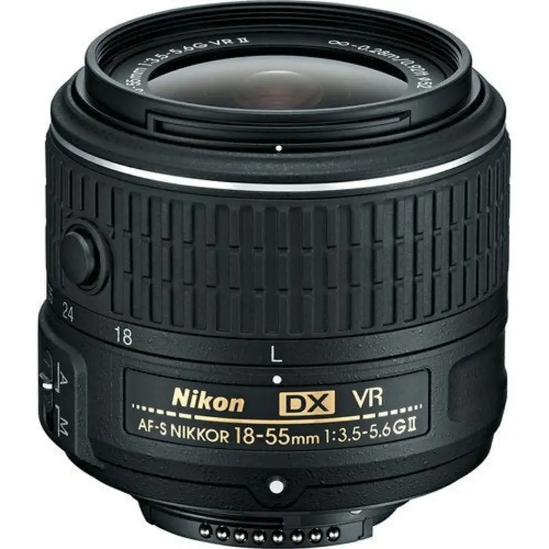 Nikon AF-S 18-55mm f/3.5-5.6G VR II Lens