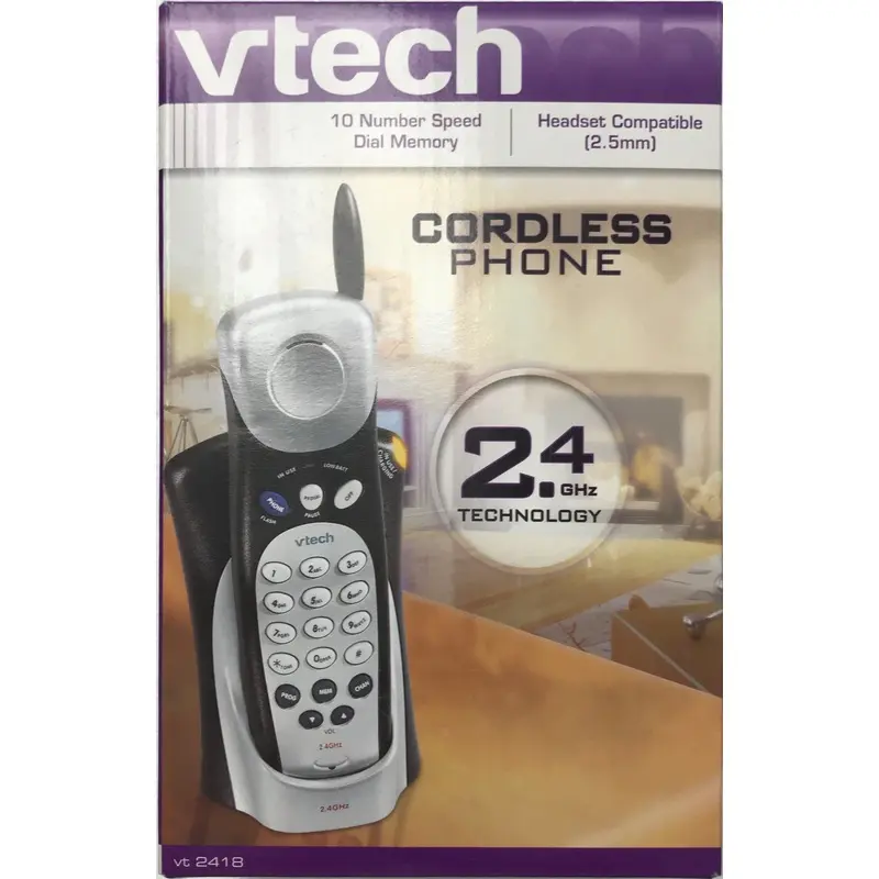 vTech VT 2418 Cordless Phone - Open Box
