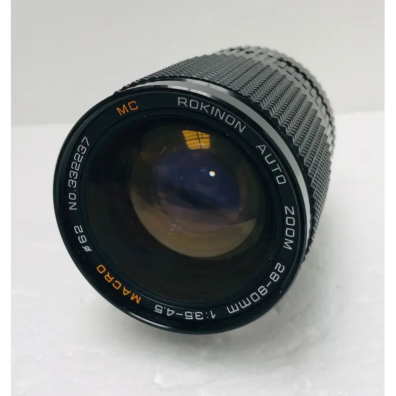 Rokinon 28-80mm f/3.5-4.5 MACRO Lens for Pentax MC - Used