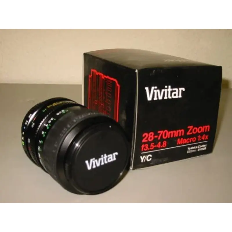VIVITAR 28-70mm f3.5-4.8 Macro 1:4x FD Lens for Canon 35mm SLR Camera - Used