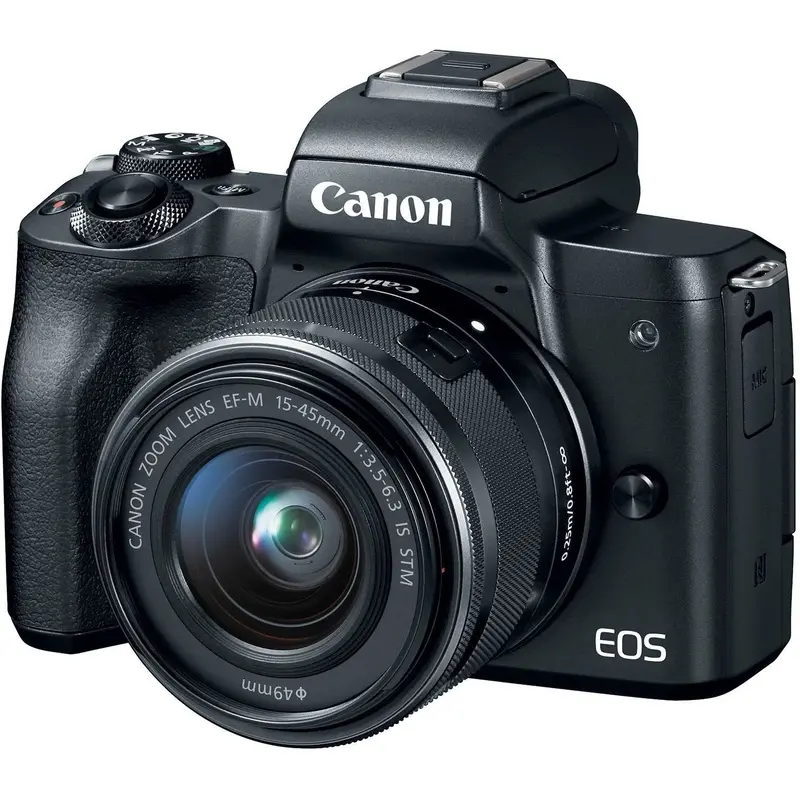 Canon EOS M50 Mirrorless Digital Vlogging Camera - Black