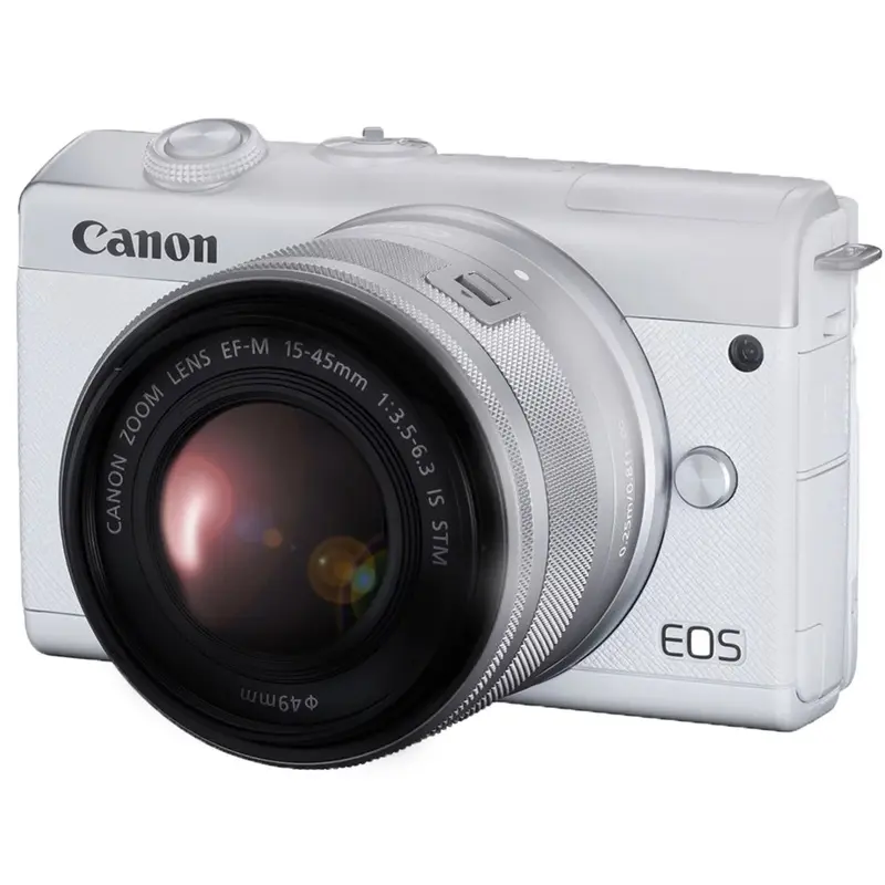 Canon EOS M200 Mirrorless Camera - White