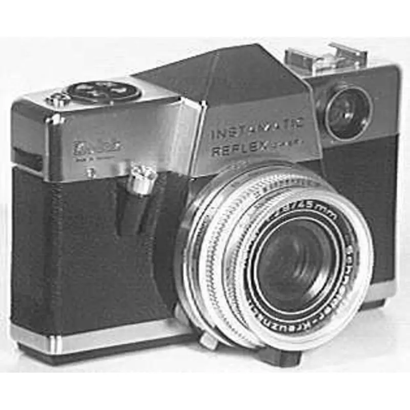 Kodak Insamatic Reflex Camera with Schneider Kreuznach Xenar 45mm f/2.8 Lens - Used