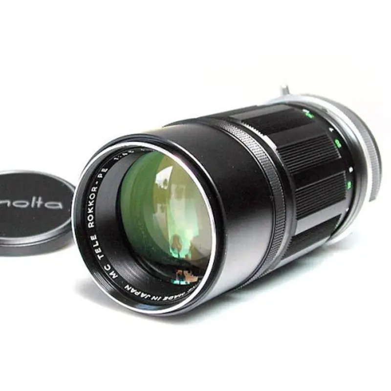 Minolta MC Tele Rokkor-PE 200mm f.4.5 Lens - Used-Very Good