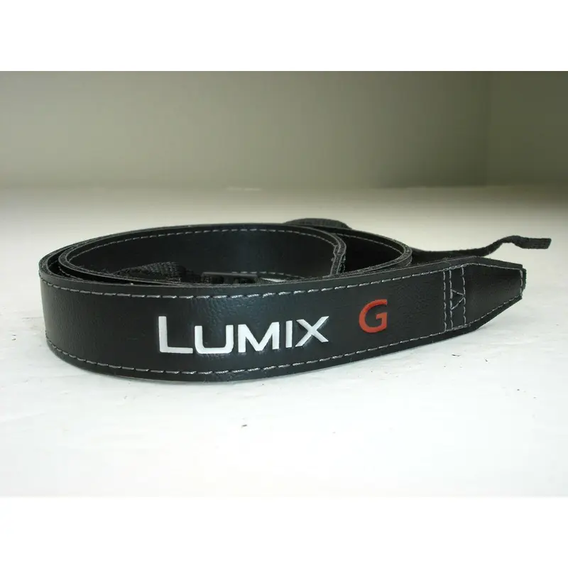 Panasonic DMW-SSTG1K Lumix G Camera Shoulder Leather Strap