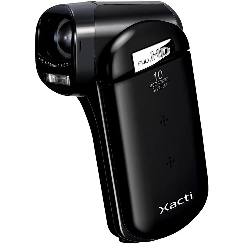 Sanyo VPC-CG20 High Definition Camcorder & 10 MP Camera (Black)