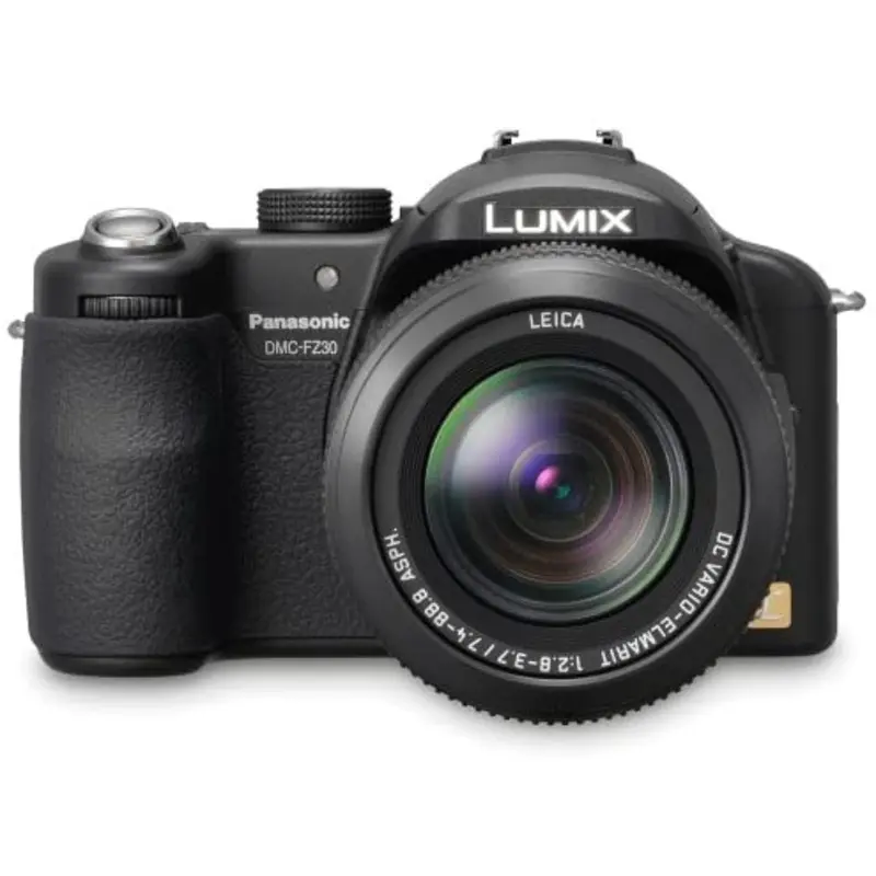 Panasonic Lumix DMC-FZ30 Digital Camera - Black